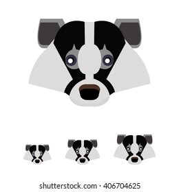 Badger flat icon