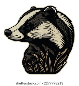 Icono plano del marcador de insignia aislado en fondo blanco