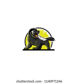 badger logo design