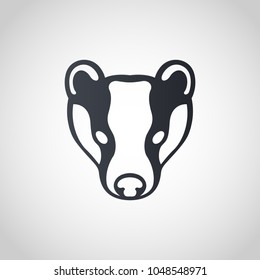 Badger Logo Icon Design, Vector Illustration