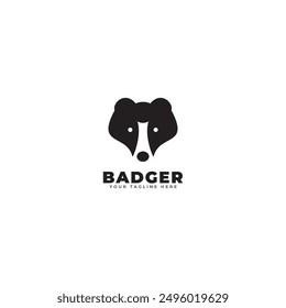 badger logo icon vector template