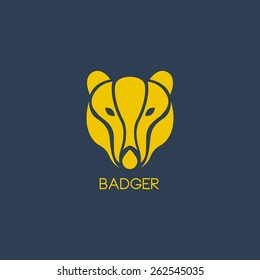 Badger logo vector