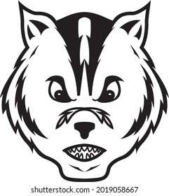 Badger Mascot - Vector Illusrations for T-shirts and Logos