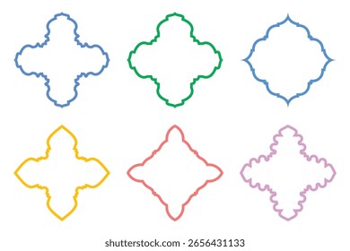  Badges und Embleme Design Bold Line SET 12