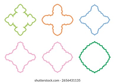  Insignias y Emblemas Diseño Bold Line SET 12
