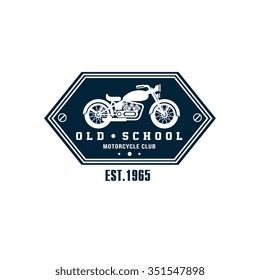 Badges, emblems Motorcycle Collections vector logo set