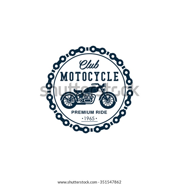 Badges,\
emblems Motorcycle Collections vector logo\
set