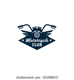 Badges, emblems Motorcycle vector logo 