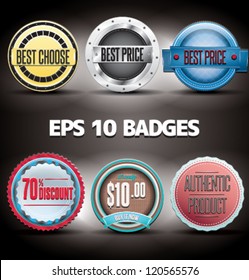 Badges EPS 10