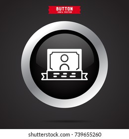 Badges icon. army sign