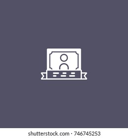 Badges icon. army sign