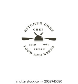Badges Kitchen Logo Food and Resto