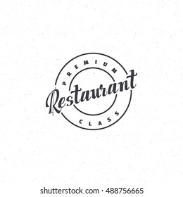 Badges and labels elements for restaurant your design