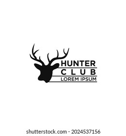 badges labels logo design elements. Deer head. quality emblem templates. Premium retro vintage symbols. Vector illustration. design inspiration. Fit to business or community