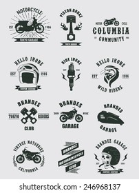 Badges Motorcycle Collections