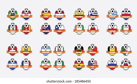 Badges of National Flags