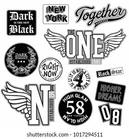badges for t shirt