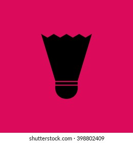Badminton Birdie Icon. Eps-10