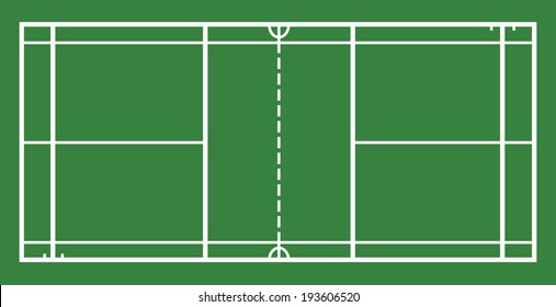 Badminton court