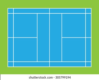 287 Badminton court floor Stock Illustrations, Images & Vectors ...