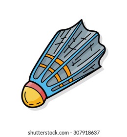 badminton doodle