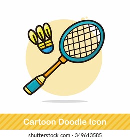 badminton doodle