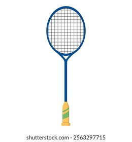 Badminton Equipment Vector Illustration - Racket