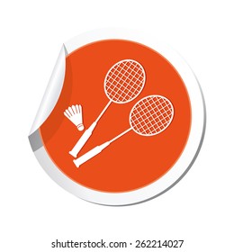 Badminton icon.