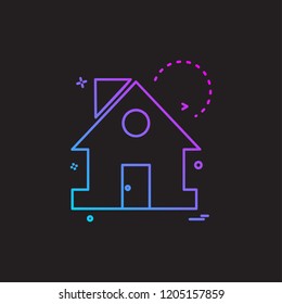 Badminton icon design vector