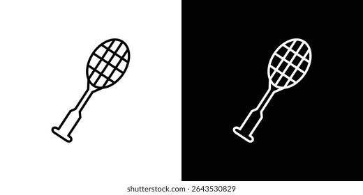 Badminton icon. Graphic Design vector icon. Ui Ux Icons