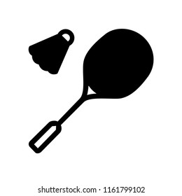 Badminton icon templates