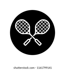 Badminton icon templates