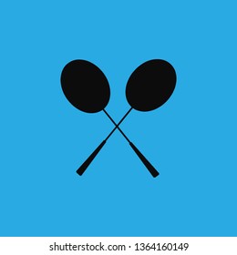 badminton icon vector