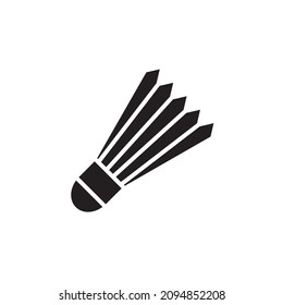 badminton icon vector design templates white on background