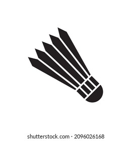 badminton icon vector design templates white on background