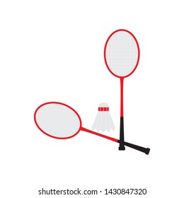 Badminton icon  Vector Illustration symbol 