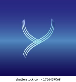Logo de Badminton y .eps de diseño abstracto