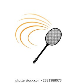 Badminton Logo Design, Sports Vector, Shuttlecock Logo, Badminton Tournament, Simple Minimalist Badge