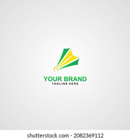 Badminton logo vector
simple and elegant design