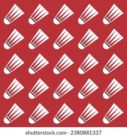 Badminton Pattern, Illustration, Background, Shuttlecock, Bird, Birdie