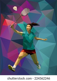 Badminton player 
