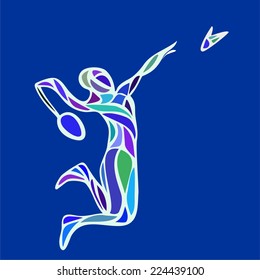 Badminton player