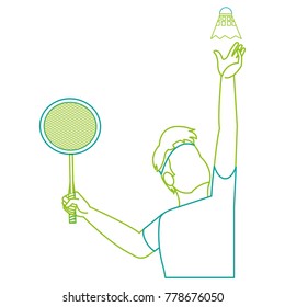 Badminton player design