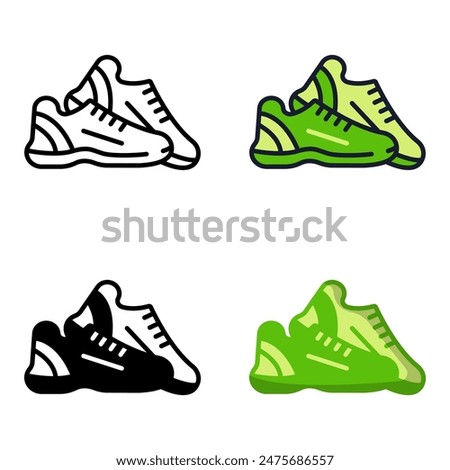  The Badminton Shoes icon represents specialized footwear designed for optimal performance on badminton courts.