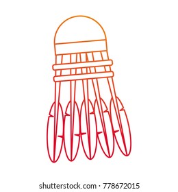 Badminton shuttlecock design