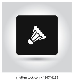 Badminton shuttlecock icon