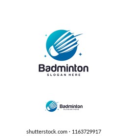 Badminton Shuttlecock Icon Logo You Can Stock Vector (Royalty Free ...