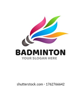Badminton Shuttlecock Simple Elegant Icon Symbol Logo For Sport Industry Vector Isolated