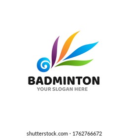 Badminton Shuttlecock Simple Elegant Icon Symbol Logo For Sport Industry Vector Isolated