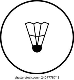 Badminton Shuttlecock unique black colour